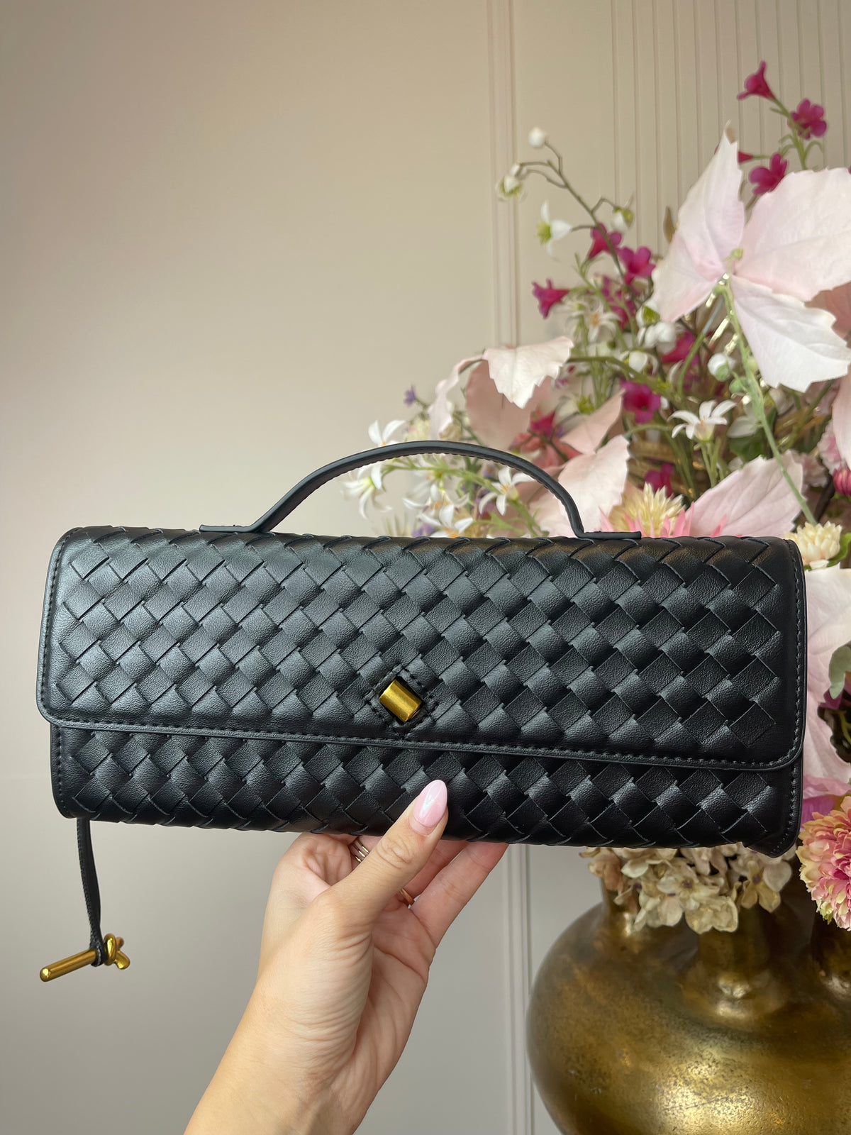 roxanne print bag black