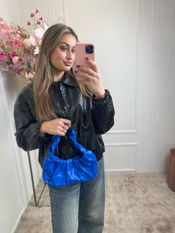 Iris hand bag kobalt blue