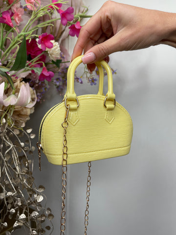Elena mini bag yellow