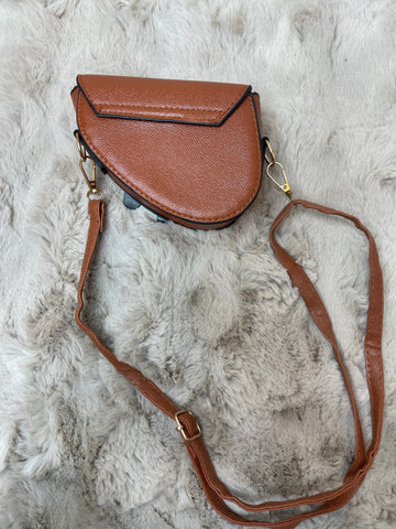 saddle mini bag brown