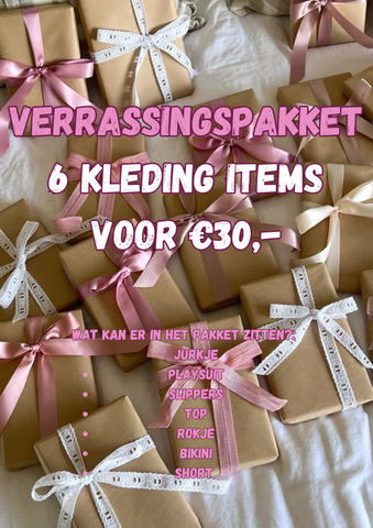 verrassingspakket 6 items voor €30