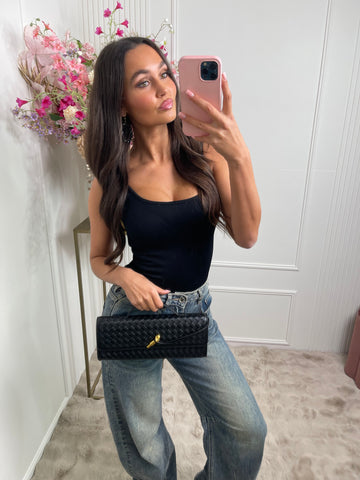 roxanne print bag black