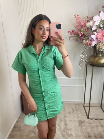 Jade blouse dress green