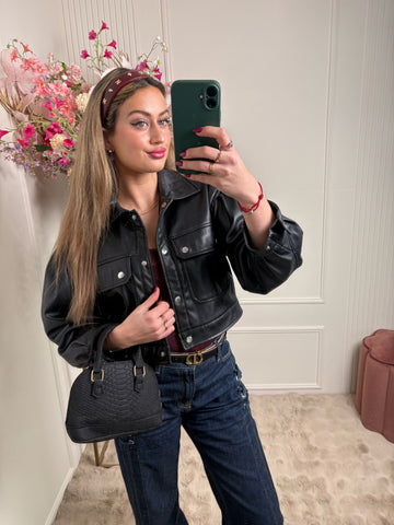 noelle hand bag black