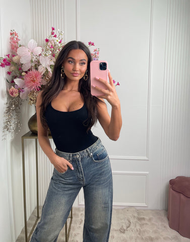 rosella stretch body black