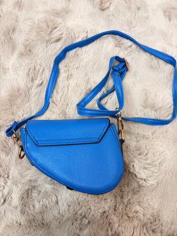 saddle mini bag kobalt blue
