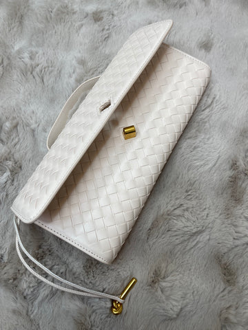 roxanne print bag white