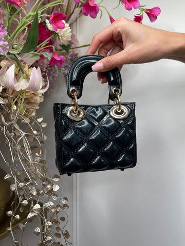 didi pearl mini bag black