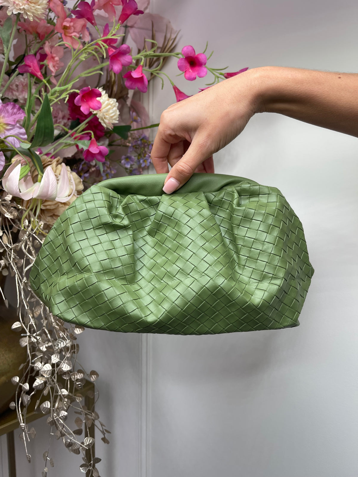 bodine bag soft sage green