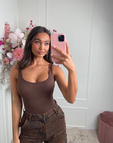 rosella stretch body brown