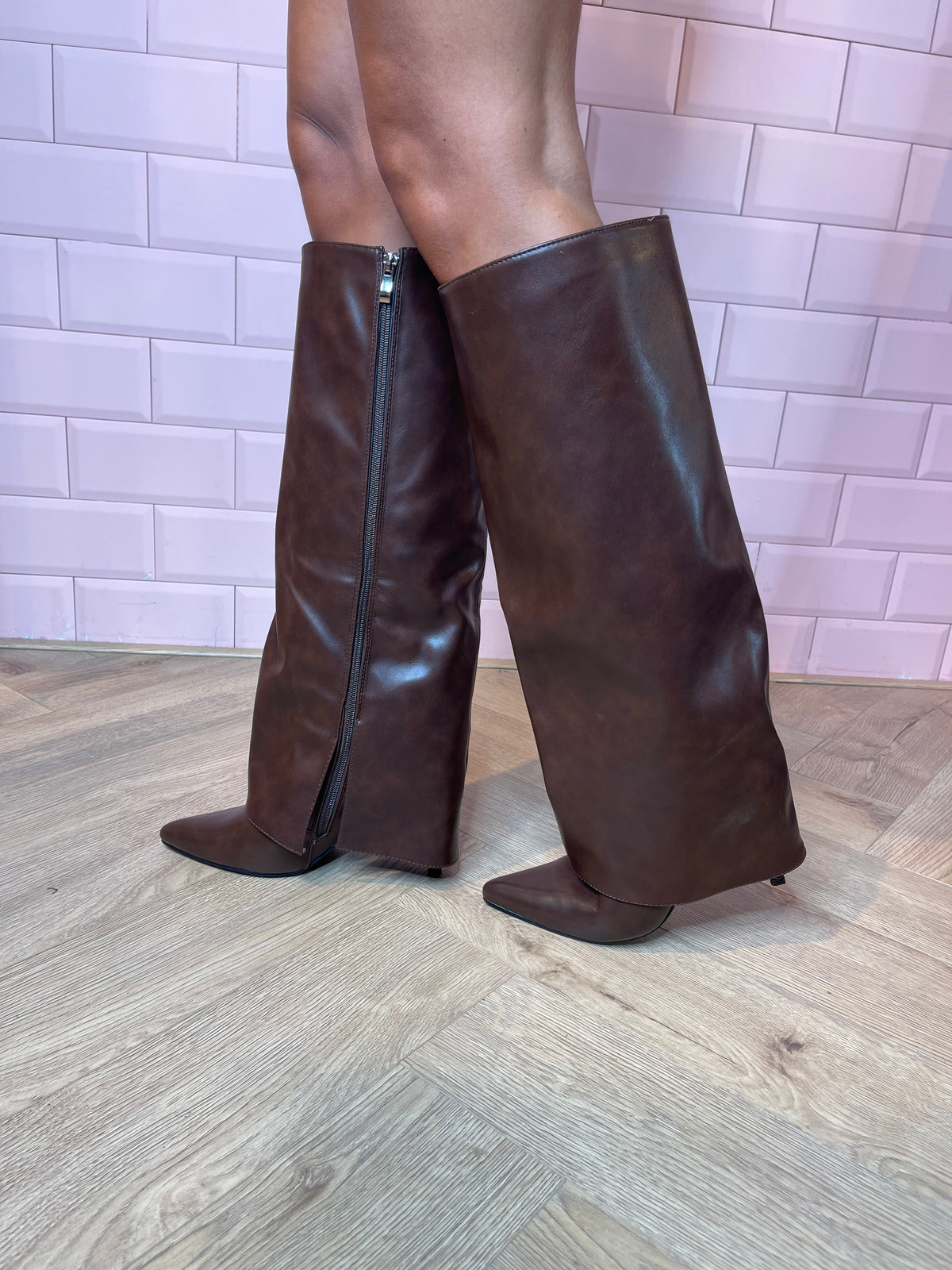 inspired brown fall boots