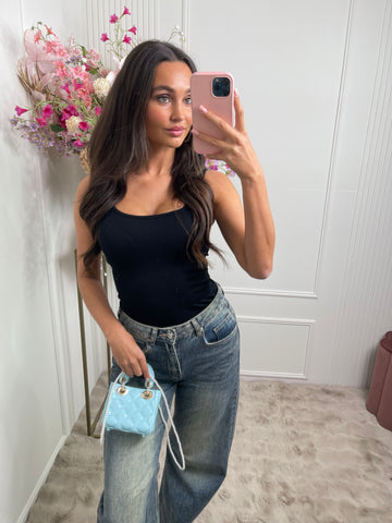 didi pearl mini bag baby blue