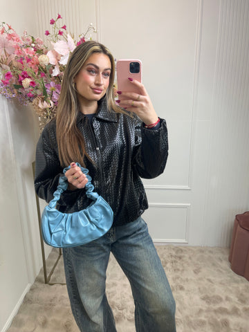 Iris hand bag sky blue