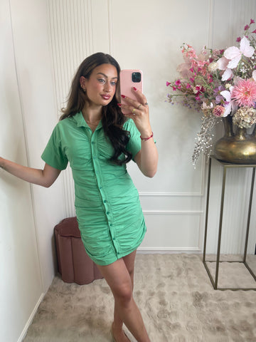 Jade blouse dress green