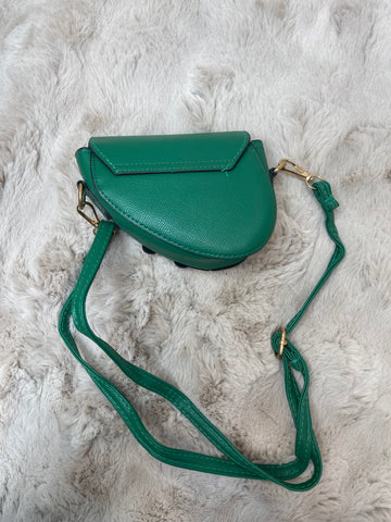 saddle mini bag apple green