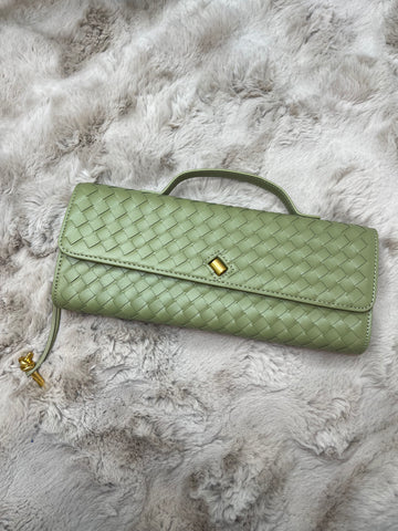 roxanne print bag olive green