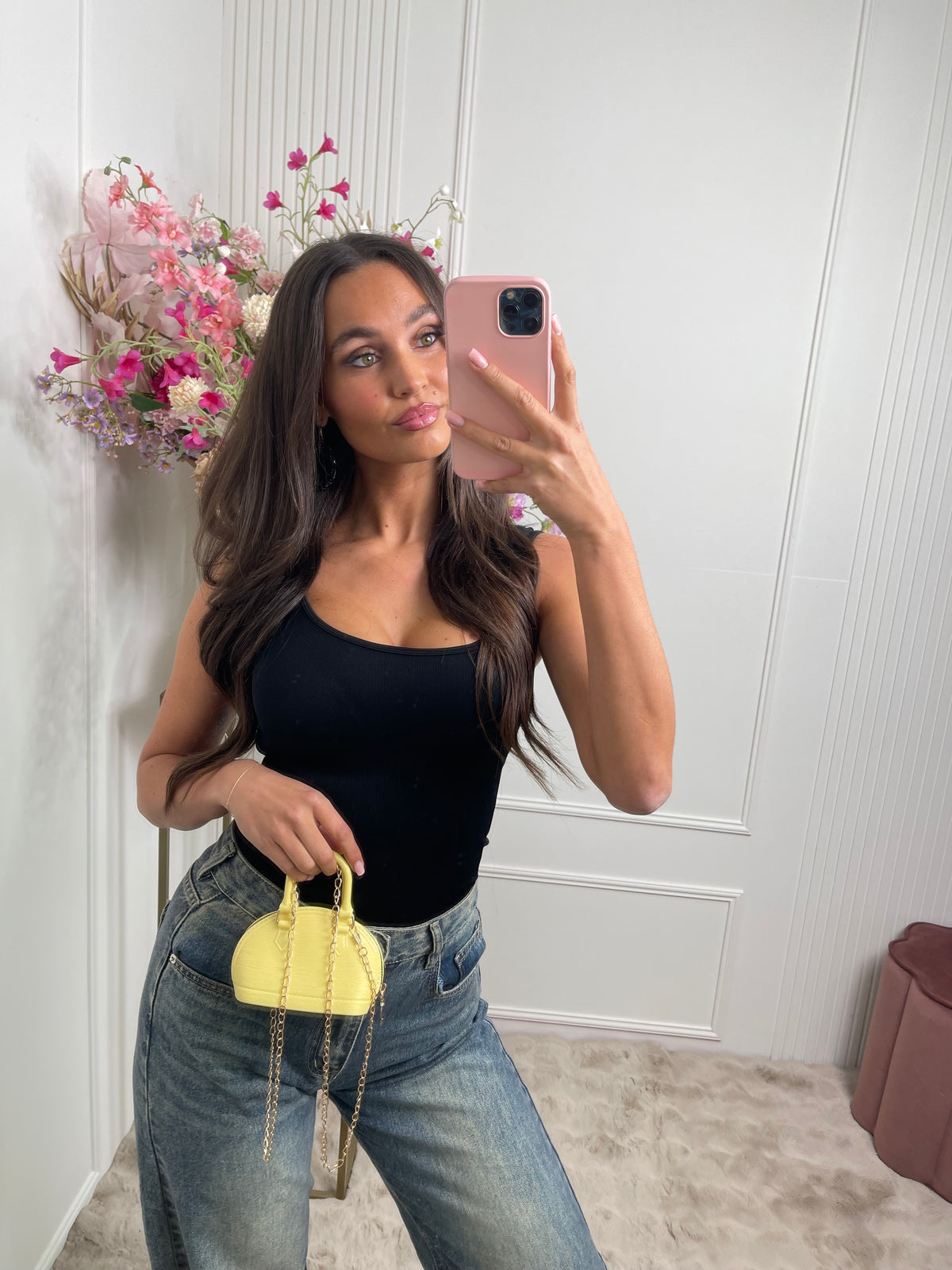 Elena mini bag yellow