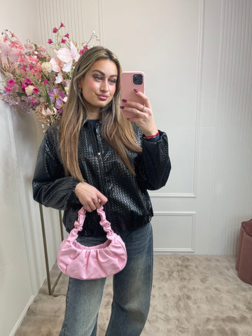 Iris hand bag baby pink