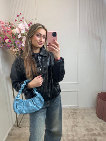 Iris hand bag sky blue