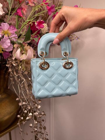 didi pearl mini bag baby blue
