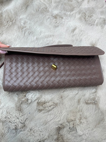 roxanne print bag mocha brown