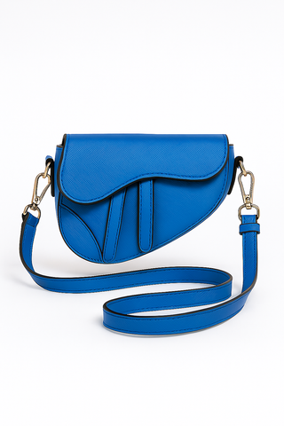 saddle mini bag kobalt blue