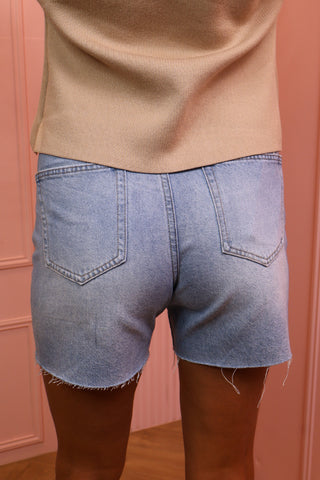 jessie denim blue short