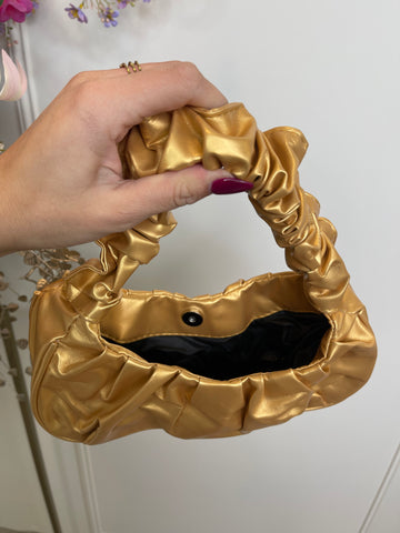 Iris hand bag gold