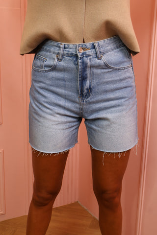 jessie denim blue short