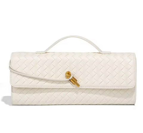 roxanne print bag white