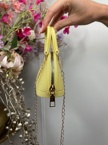 Elena mini bag yellow