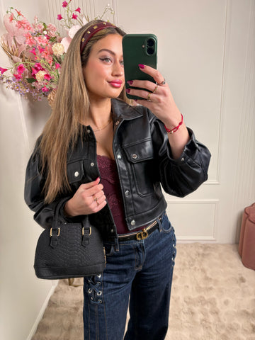 noelle hand bag black