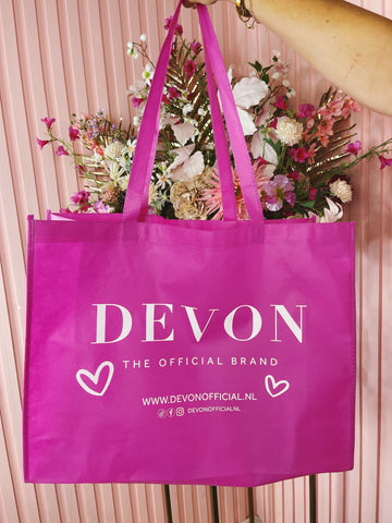 Devon official shopping bag